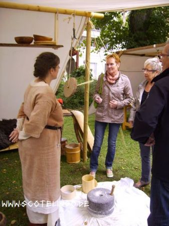 Beim Museumsfest in Enger